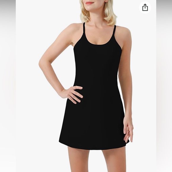 Black athletic tennis dress from Amazon - Picture 1 of 1